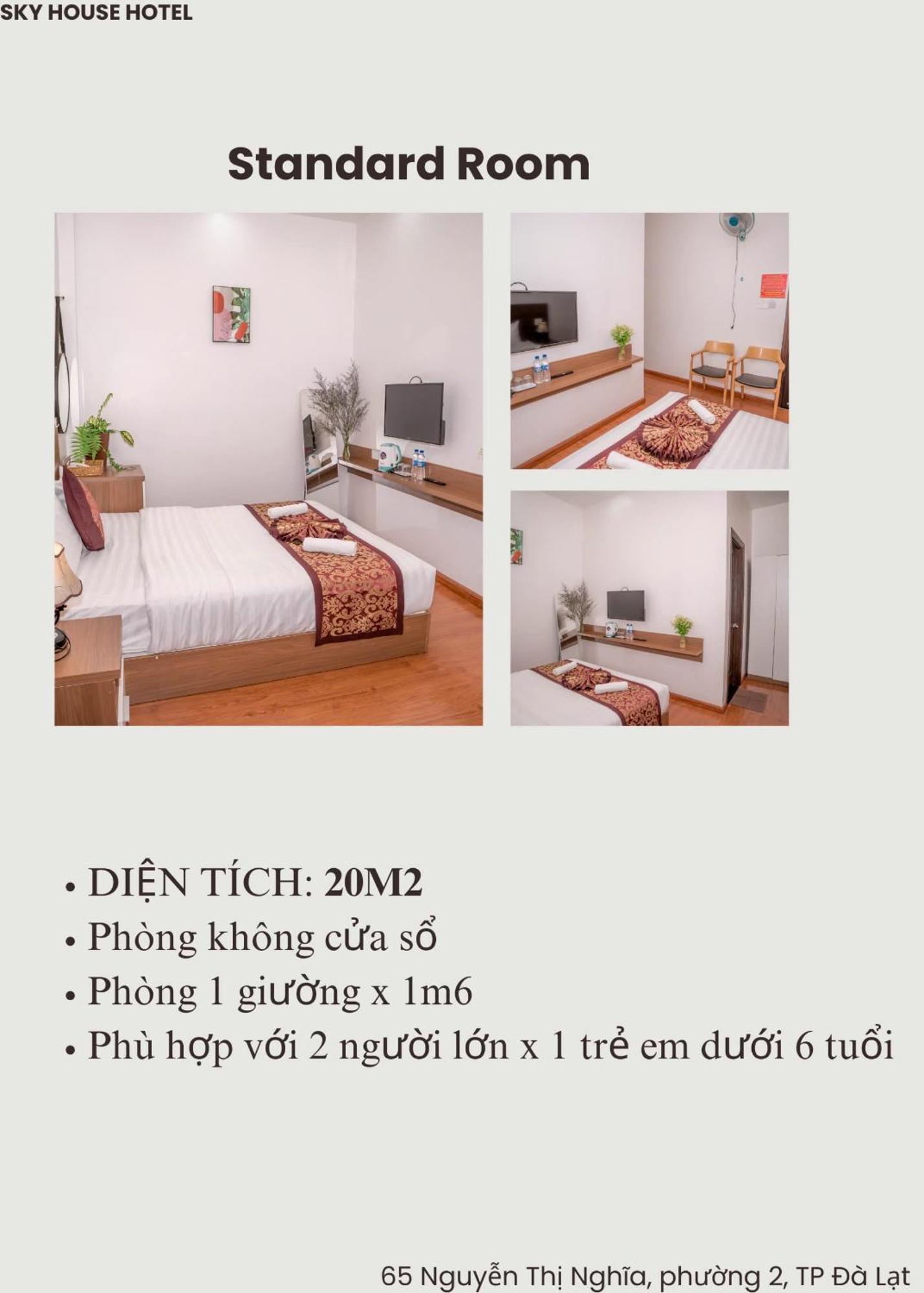 Sky House Hotel Da Lat City Екстер'єр фото